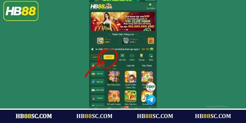 Các yêu cầu cần có để đăng ký HB88