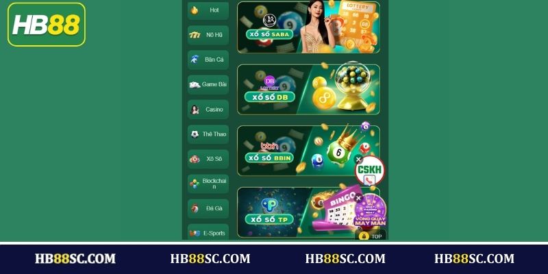 Cập nhật NPH xổ số nổi bật tại HB88