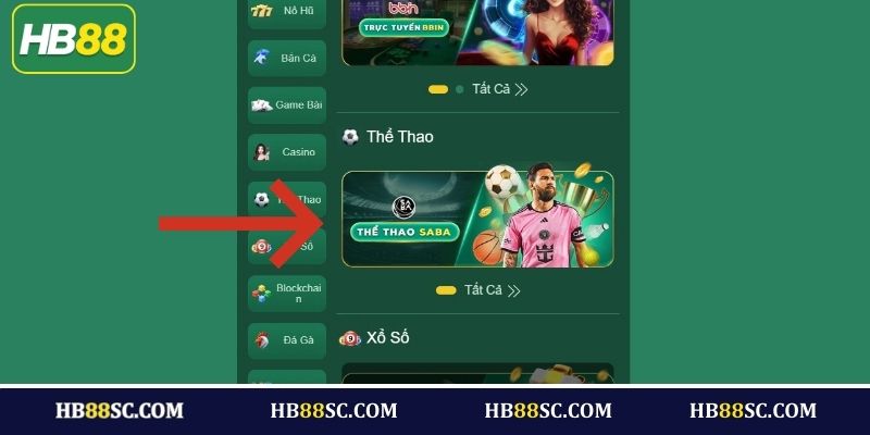 Hướng dẫn tham gia chơi thể thao tại HB88