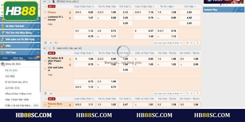 Những ưu điểm khi tham gia cá cược thể thao HB88