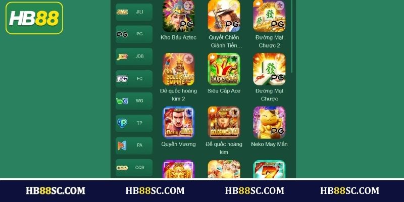 Sản phẩm hấp dẫn có tại quay hũ HB88