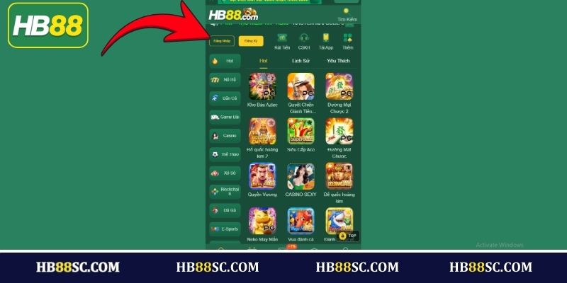 Tiêu chí cần đáp ứng để đăng nhập HB88 thành công